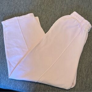 Zara Light Pink Jogger Sweatpants